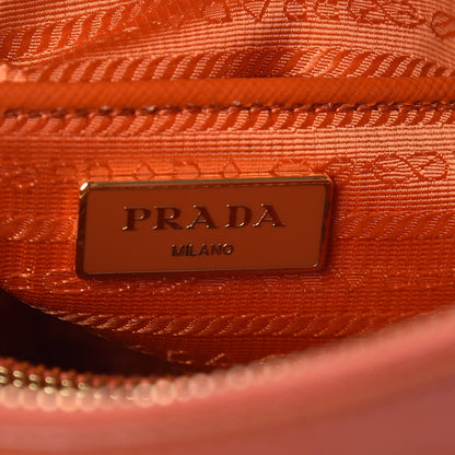 Prada Saffiano Vernice Medium Promenade Tote Arancio 8 of 10