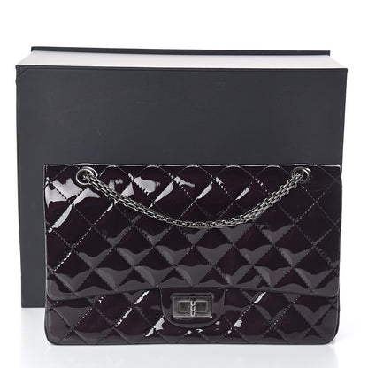 Chanel Patent Quilted 2.55 Reissue 227 Flap Prune 11 of 11