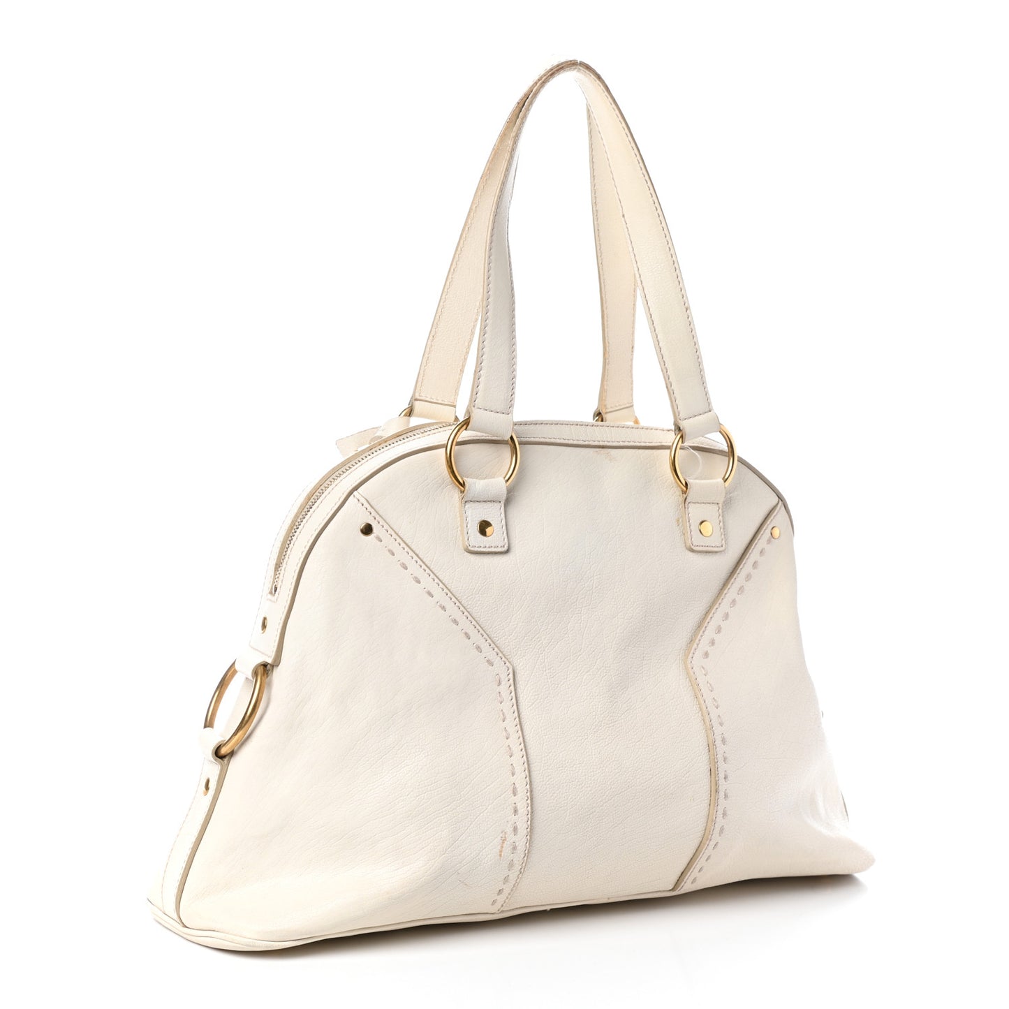 Calfskin Large Muse Ivory