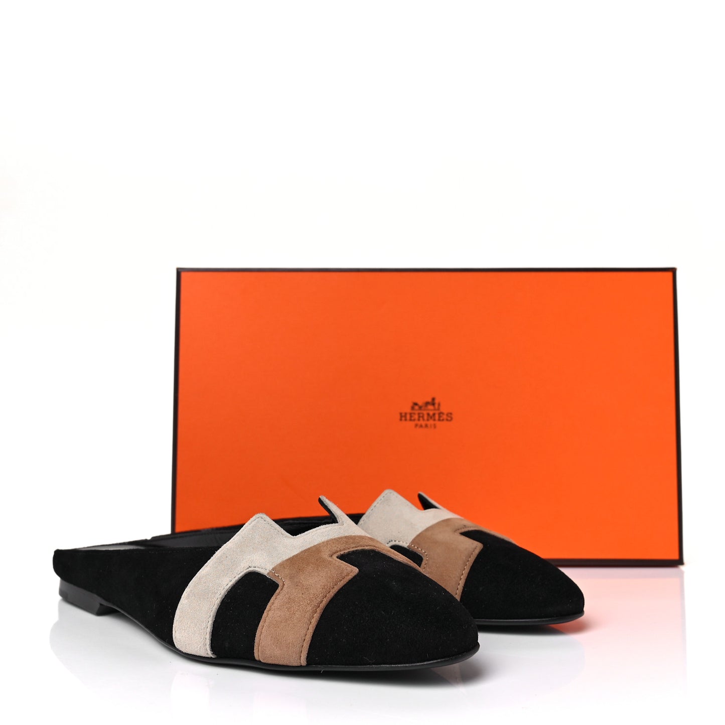 Velvet Goatskin Womens Roxane Mules 35 Multicolor Black