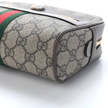 Gucci GG Supreme Monogram Web Small Ophidia Belt Bag 75 30 Dark Brown 7 of 7