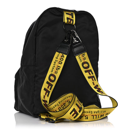 Off-White Nylon Mini Icon Backpack Black 3 of 13