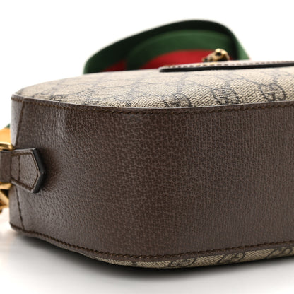 Gucci GG Supreme Monogram Web Neo Vintage Shoulder Bag Beige New Acero Crop 9 of 11