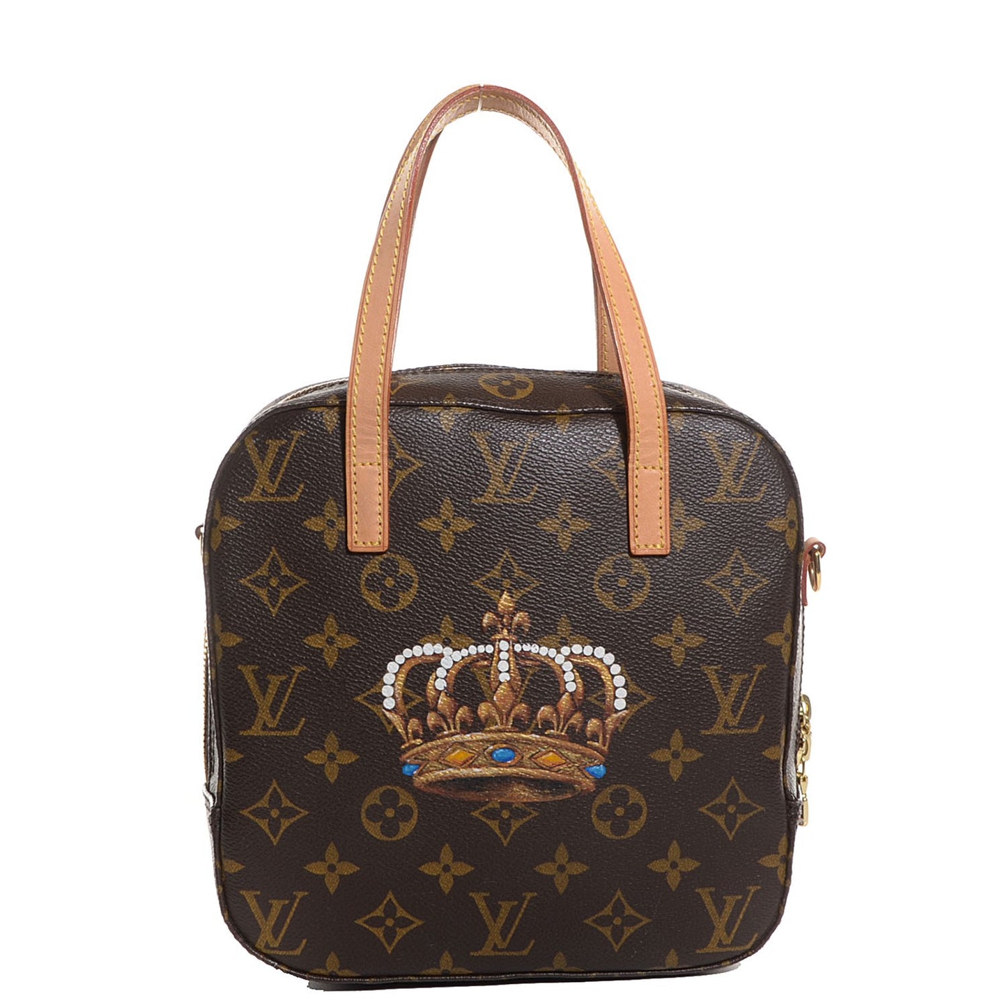 Monogram Crown Spontini Cosmetic Pouch
