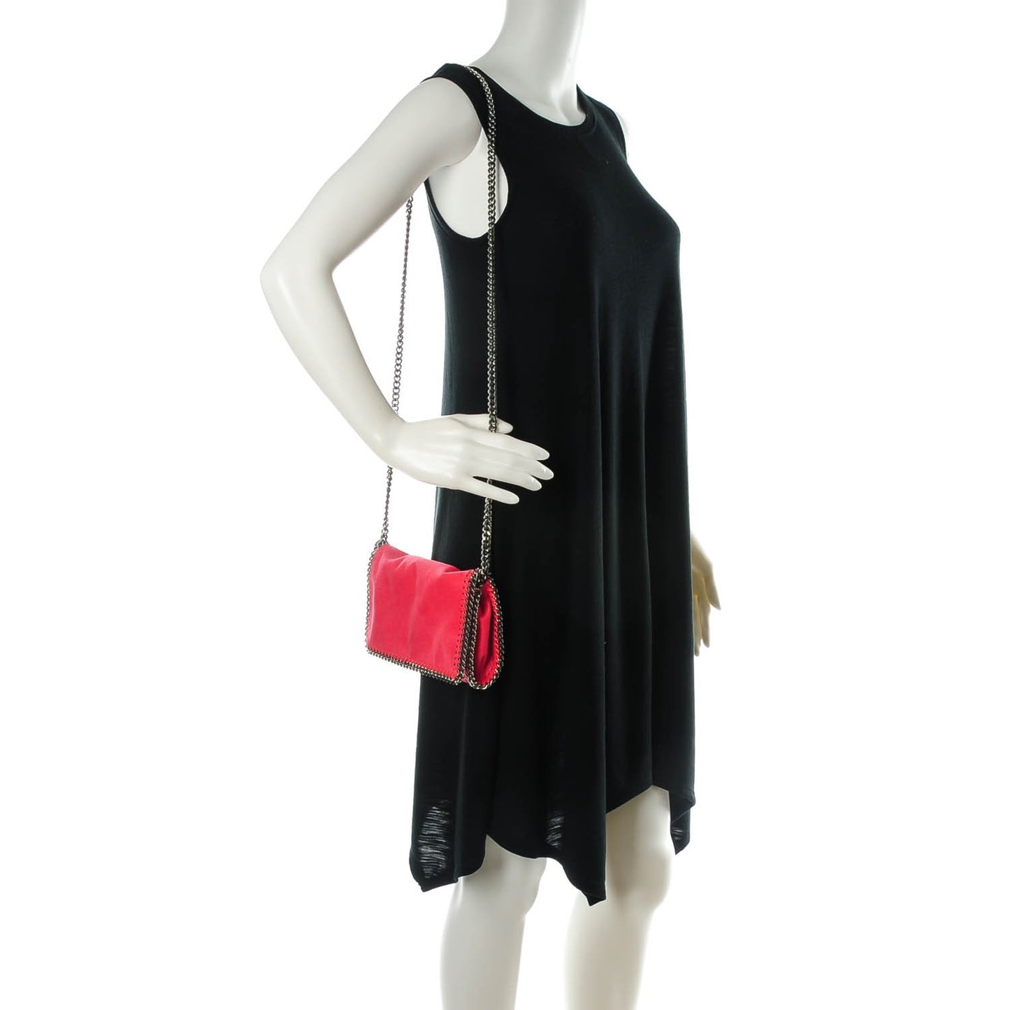 Shaggy Deer Falabella Crossbody Bag Cherry