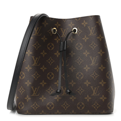Louis Vuitton Monogram Neonoe MM Black 1 of 15