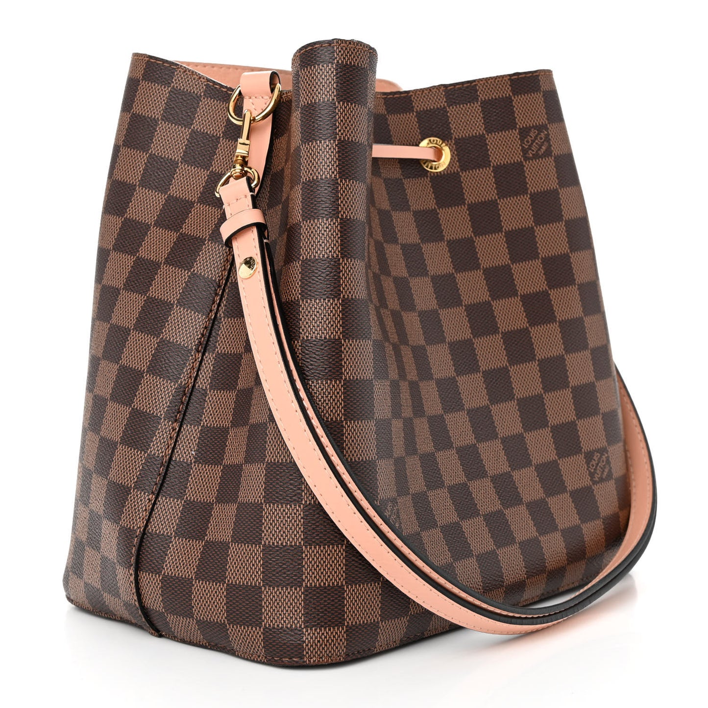 Damier Ebene Neonoe MM Venus Pink
