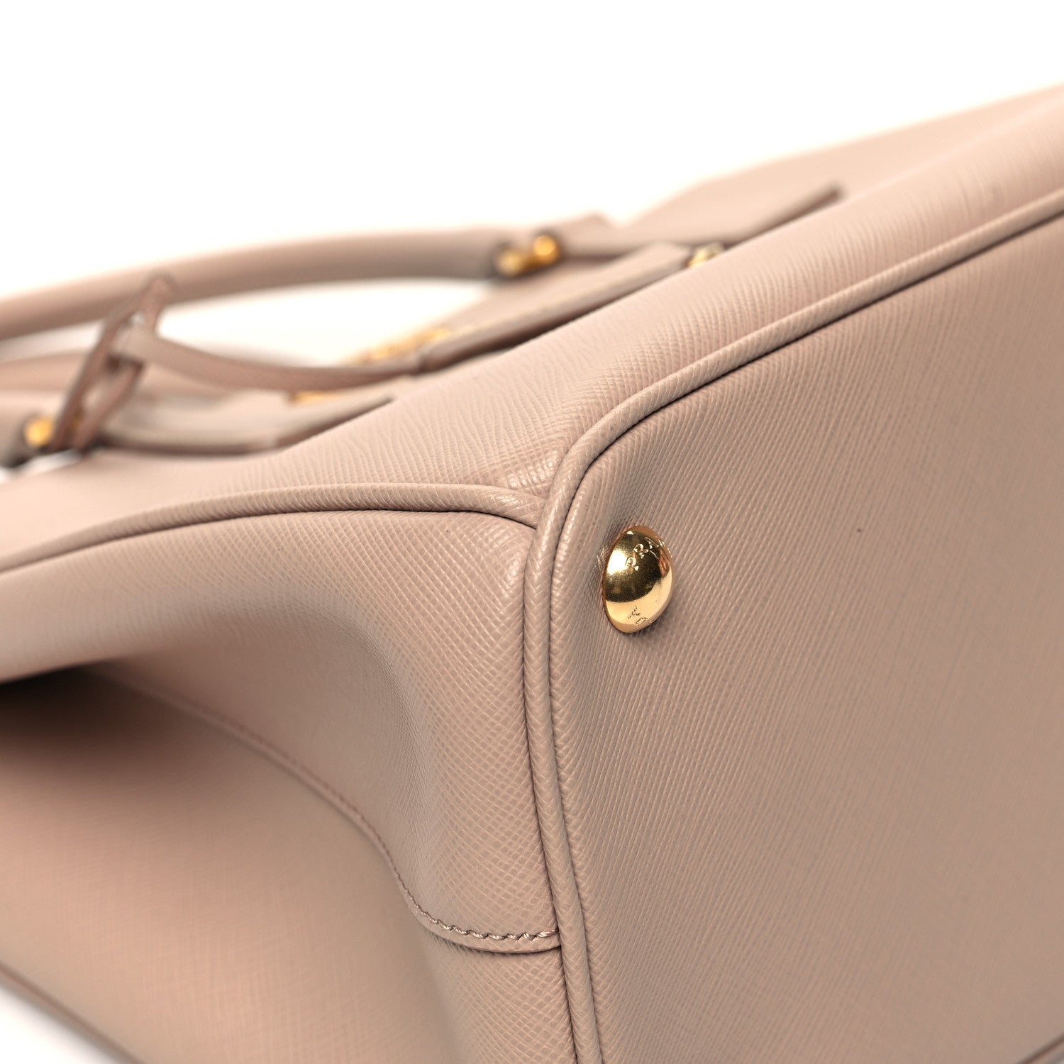 Prada Saffiano Small Galleria Double Zip Tote Sabbia 8 of 13