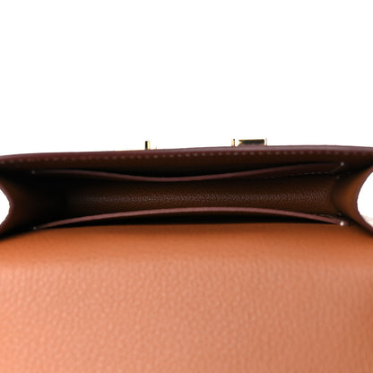 Hermes Evercolor Constance Slim Wallet Gold 5 of 7