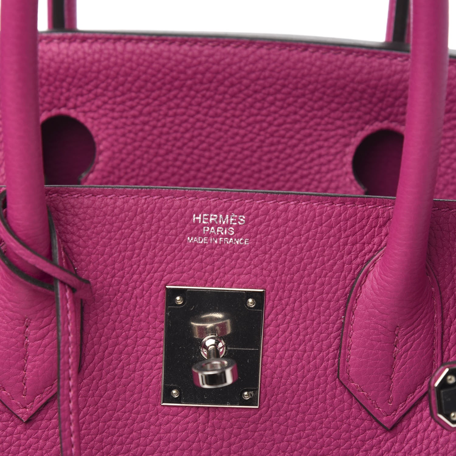 Hermes Togo Birkin 30 Rose Pourpre 6 of 8