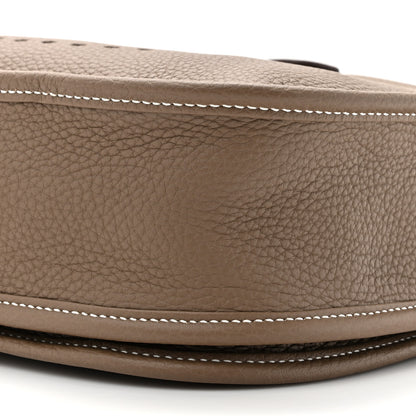 Hermes Taurillon Clemence Evelyne III PM Etoupe 9 of 11