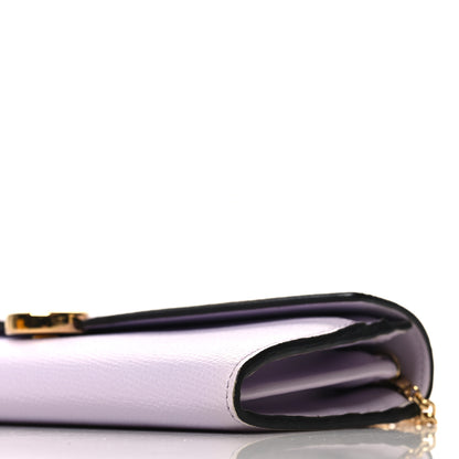 Fendi Vitello Cruise F is Fendi Continental Envelope Wallet on Chain Anemone 10 of 12