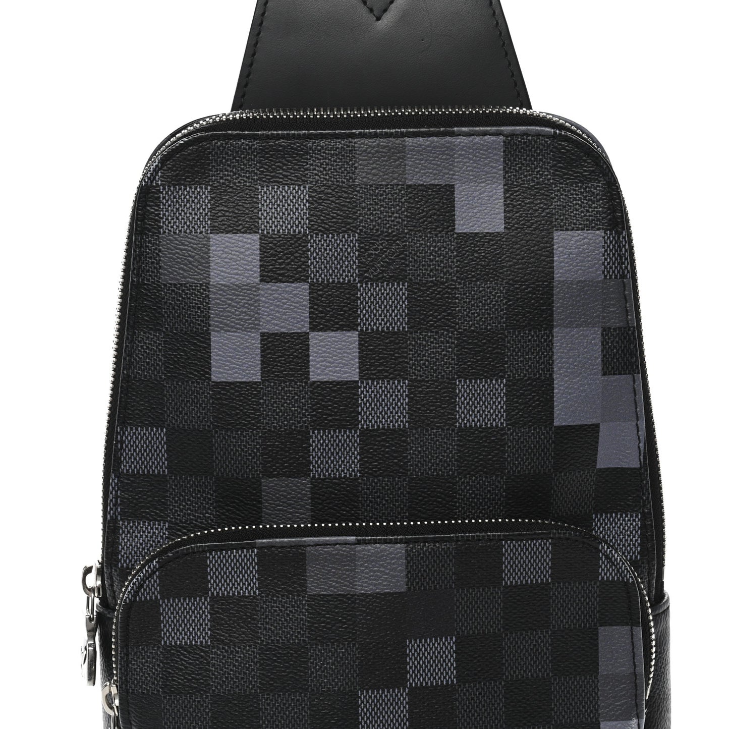Damier Graphite Pixel Avenue Sling Backpack Gris
