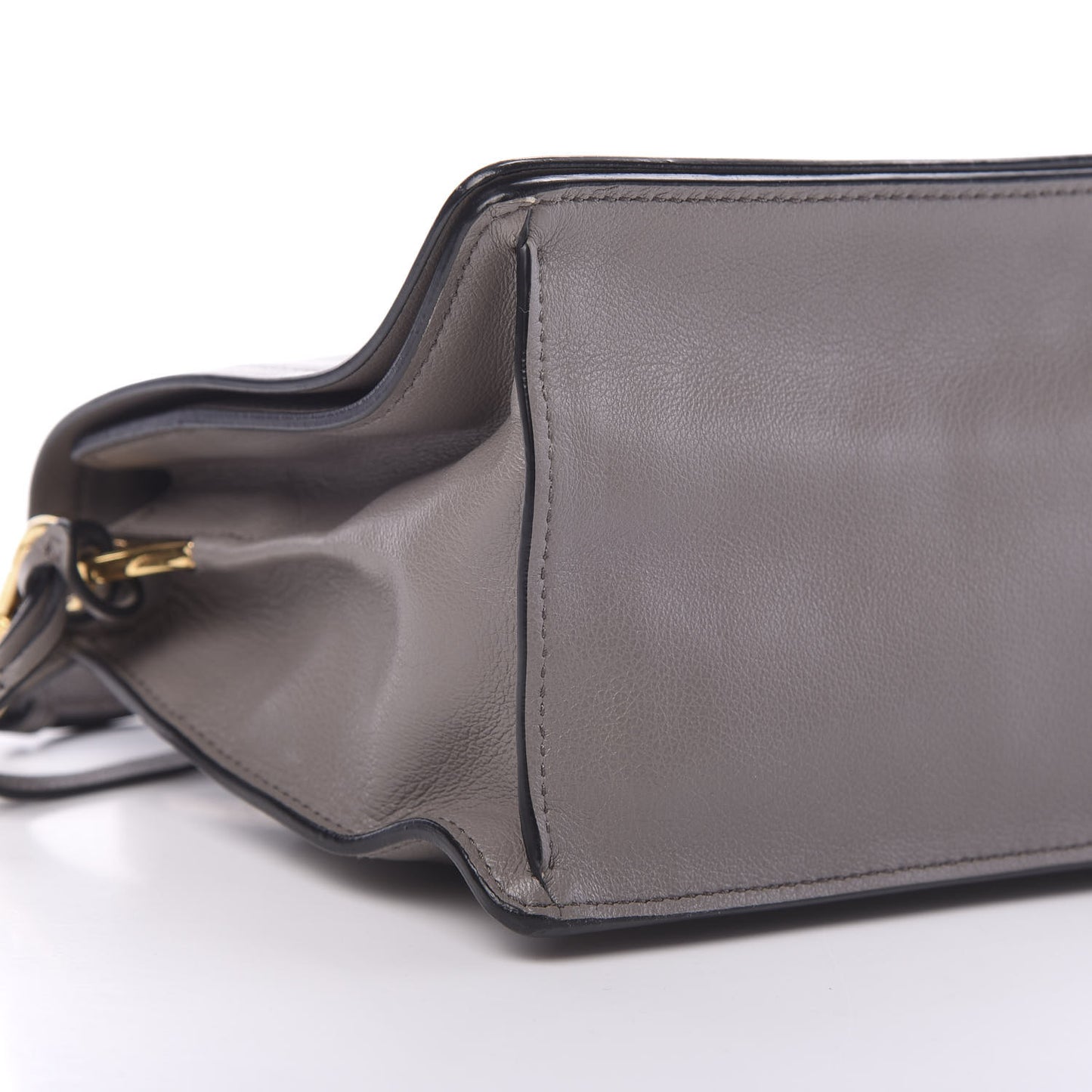 Glace Calf Shoulder Bag Argilla