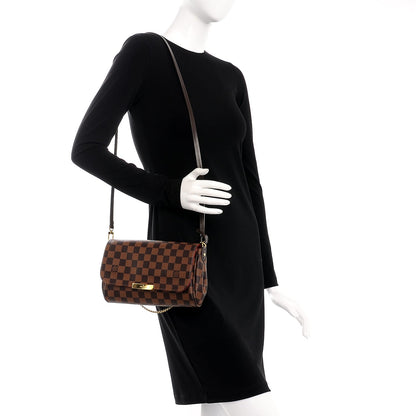 Louis Vuitton Damier Ebene Favorite MM 2 of 7