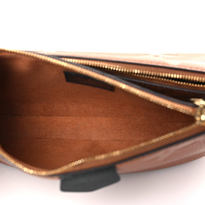 Louis Vuitton Empreinte Monogram Giant Wild At Heart Multi Pochette Accessories Caramel 6 of 10