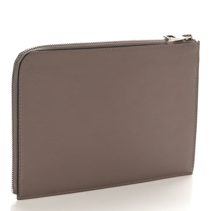 Louis Vuitton Calfskin Pochette Jour PM Taupe 3 of 8