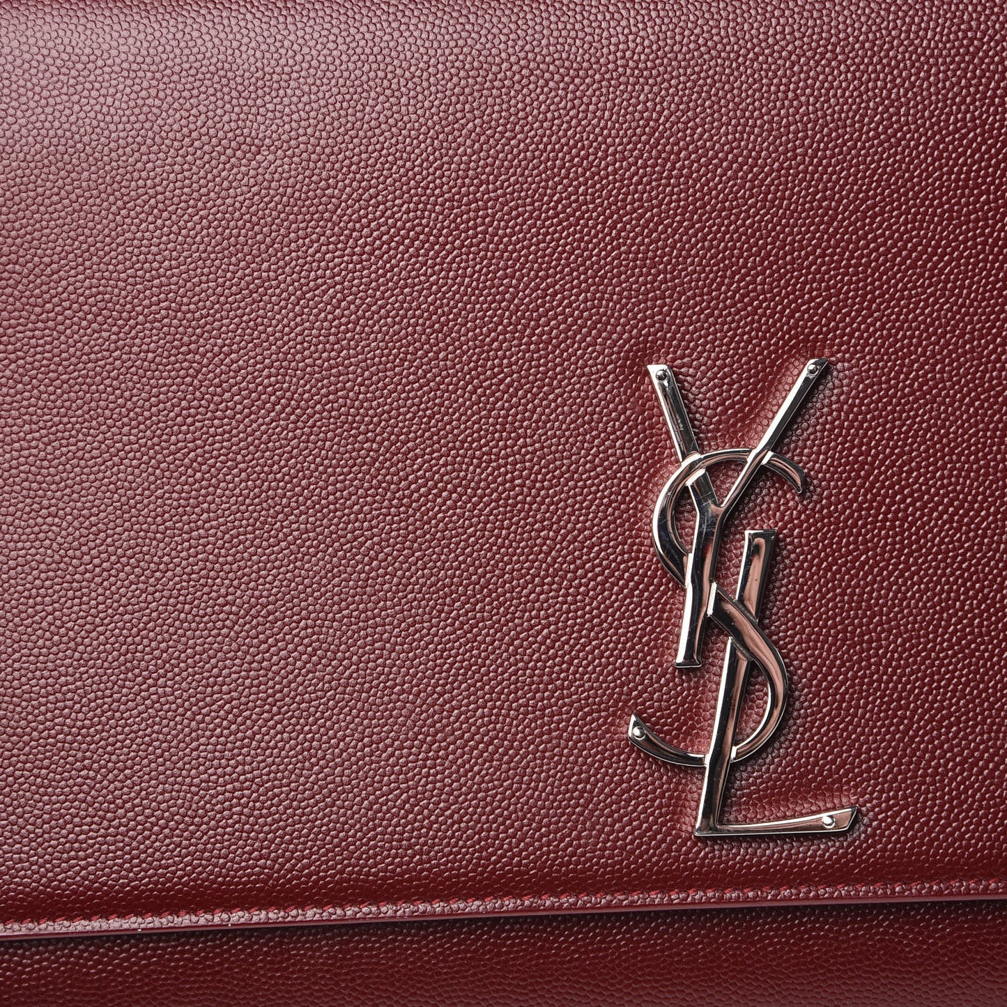 Grain De Poudre Large Classic Monogram Kate Satchel Palissandre