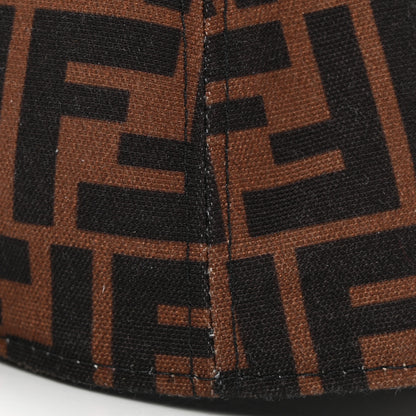 Fendi Canvas FF Reloaded Baseball Hat Tobacco Yellow 10 of 10