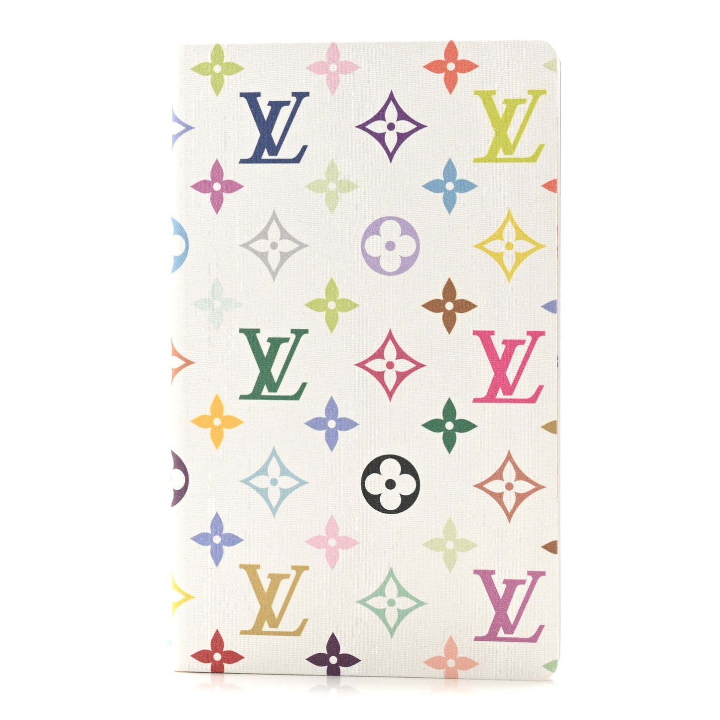 LV x TM Monogram Multicolor Jane Notebook MM White