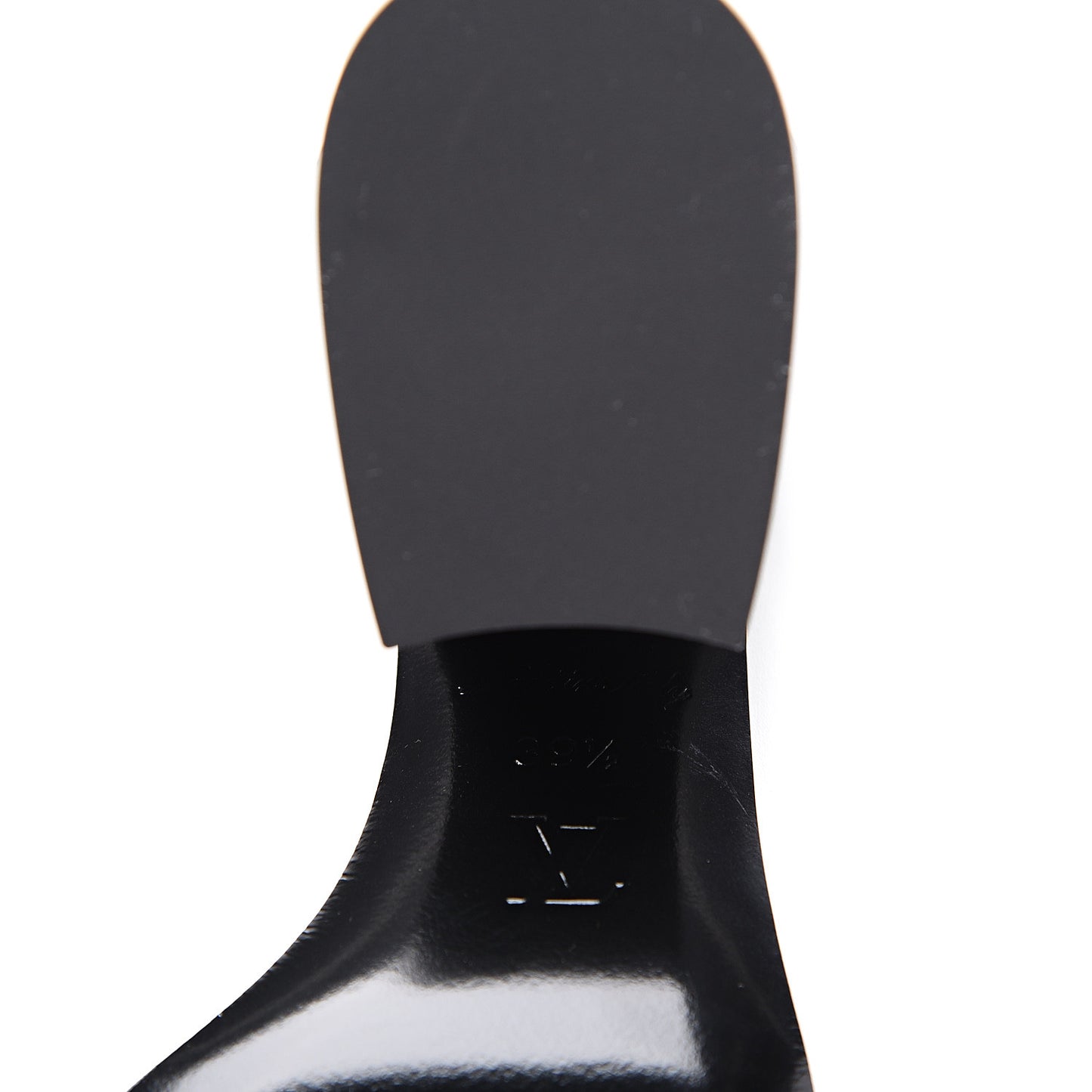 Calfskin Patent Topmost Mule 39.5 White