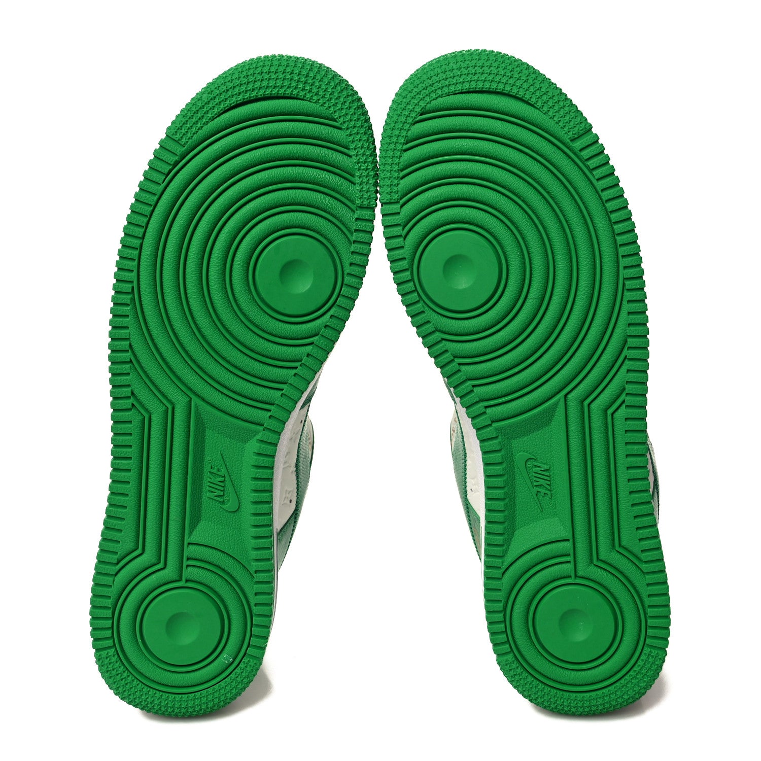 Louis Vuitton X NIKE AIR FORCE 1 Calfskin Monogram Mens Low Top Sneakers 8.5 Green 5 of 8