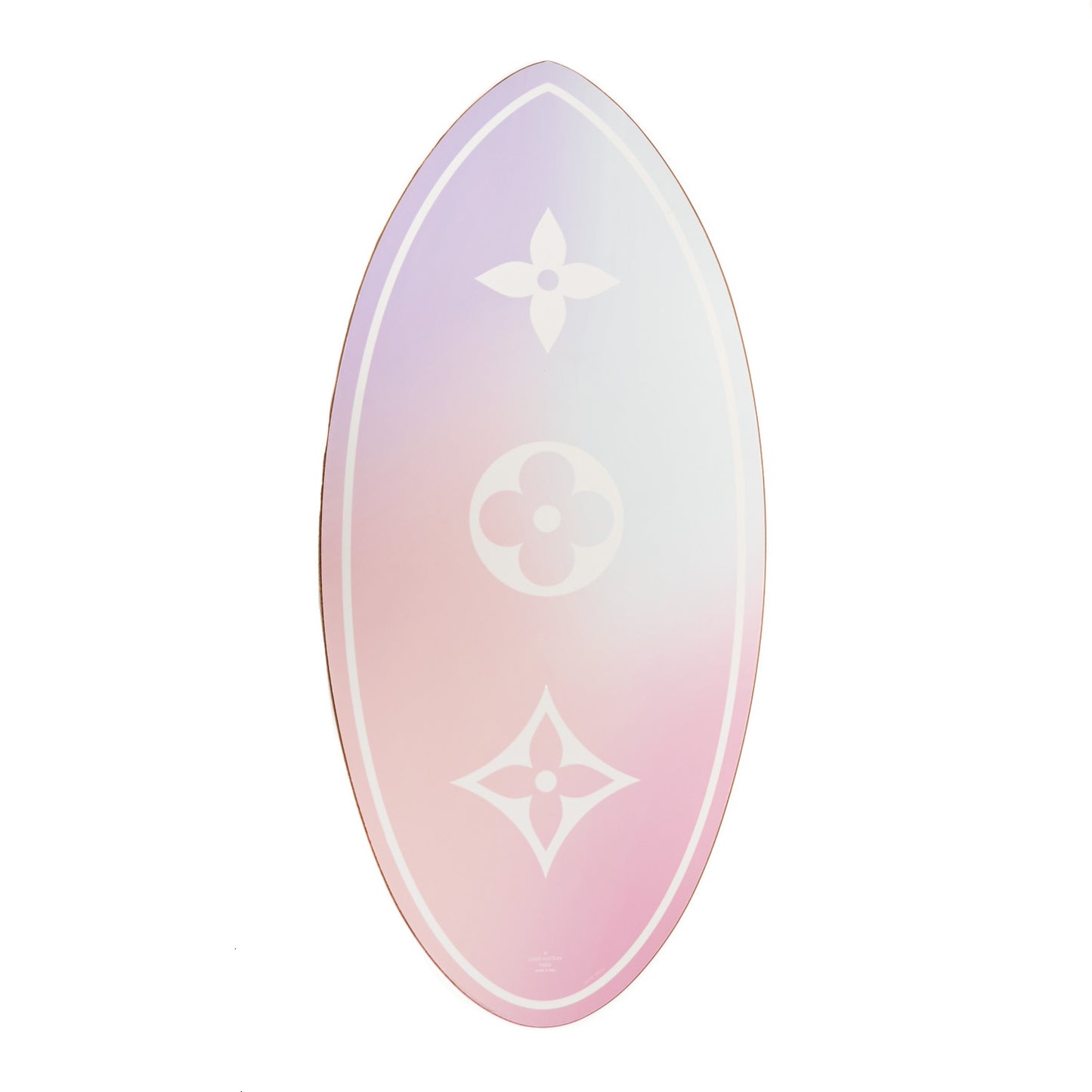 Wood Monogram Giant Spring In The City Skimboard Sunrise Pastel