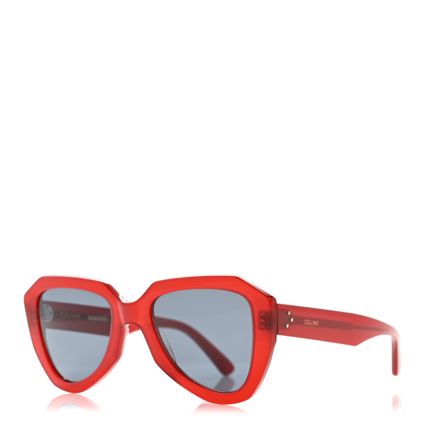 Celine Acetate Sunglasses CL40046U Milky Red 1 of 8