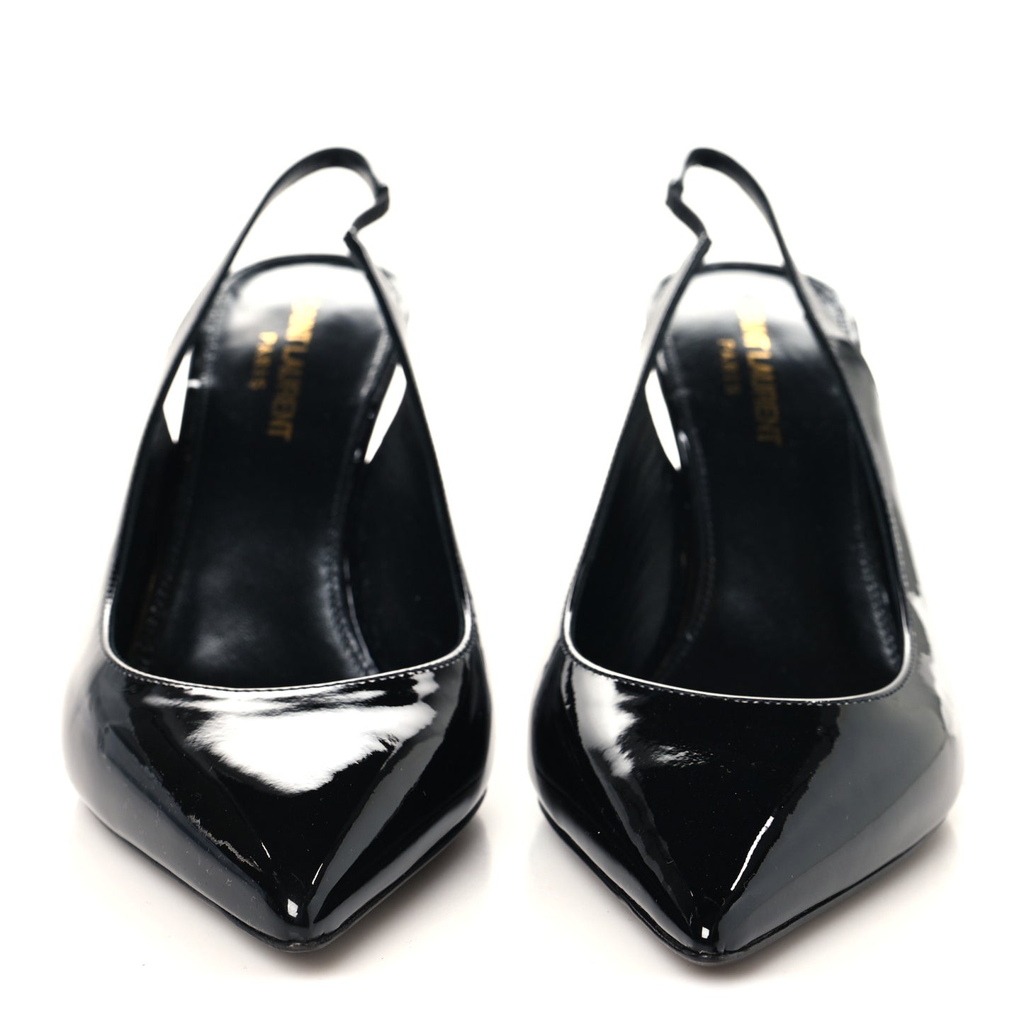 Patent Opyum 110 Slingback Pumps 38 Black