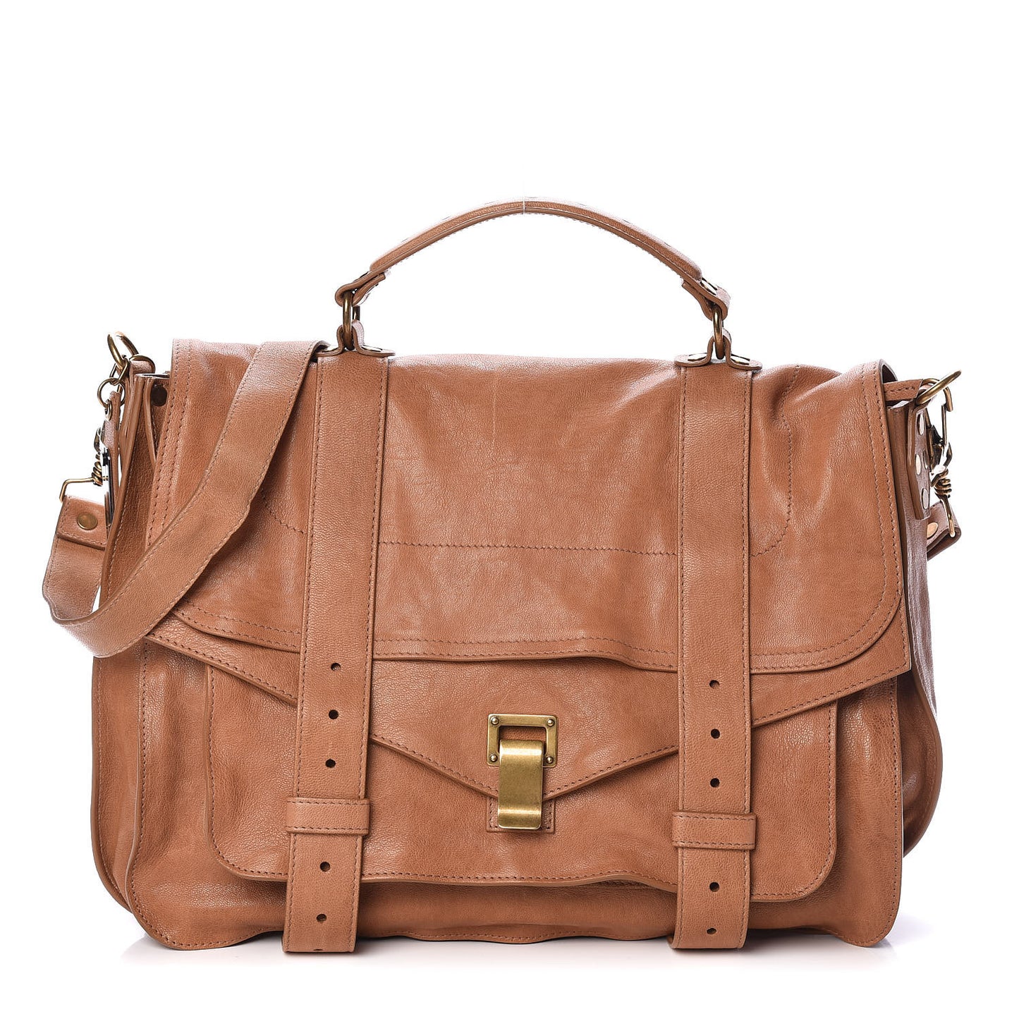 Lambskin Large PS1 Satchel Birch