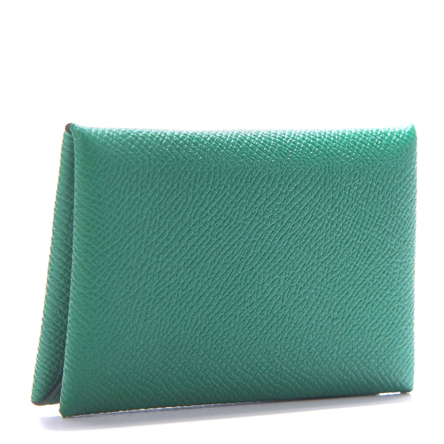 Epsom Calvi Card Case Vert Vertigo