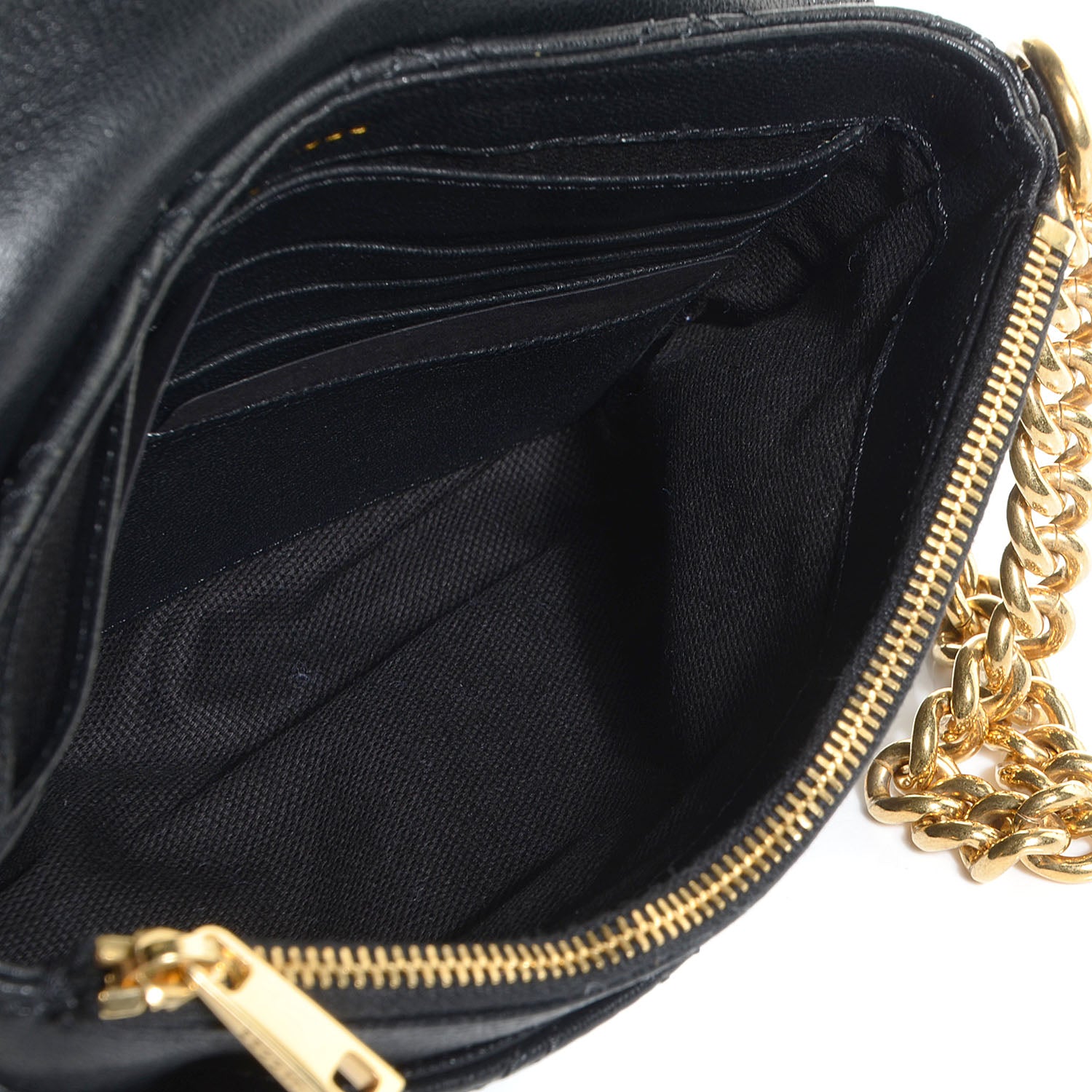 Marc Jacobs Leather Quilted Small Single Flap Black 5 of 9