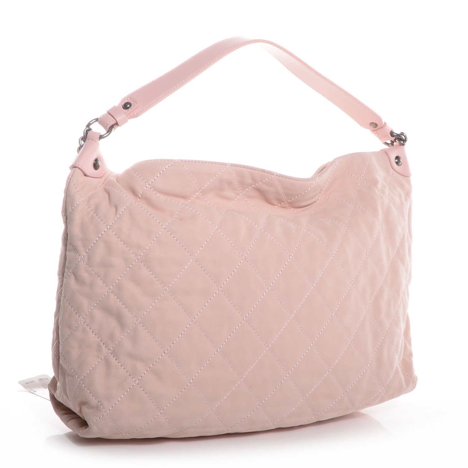 Chanel Iridescent Calfskin Coco Daily Hobo Rose Clair 3 of 8