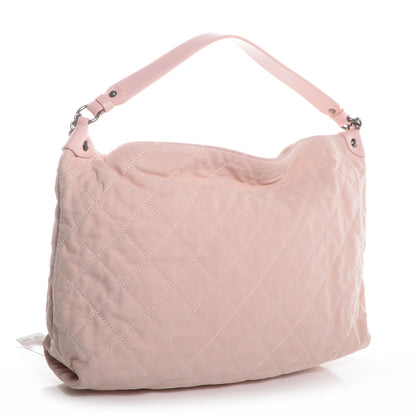 Chanel Iridescent Calfskin Coco Daily Hobo Rose Clair 3 of 8