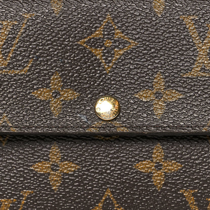 Louis Vuitton Monogram Sarah Wallet 7 of 13