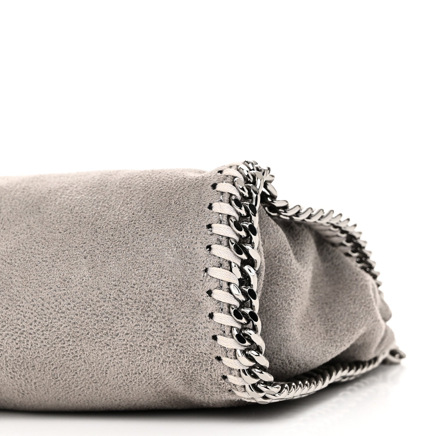 Stella McCartney Shaggy Deer Tiny Falabella Tote Grey 9 of 9
