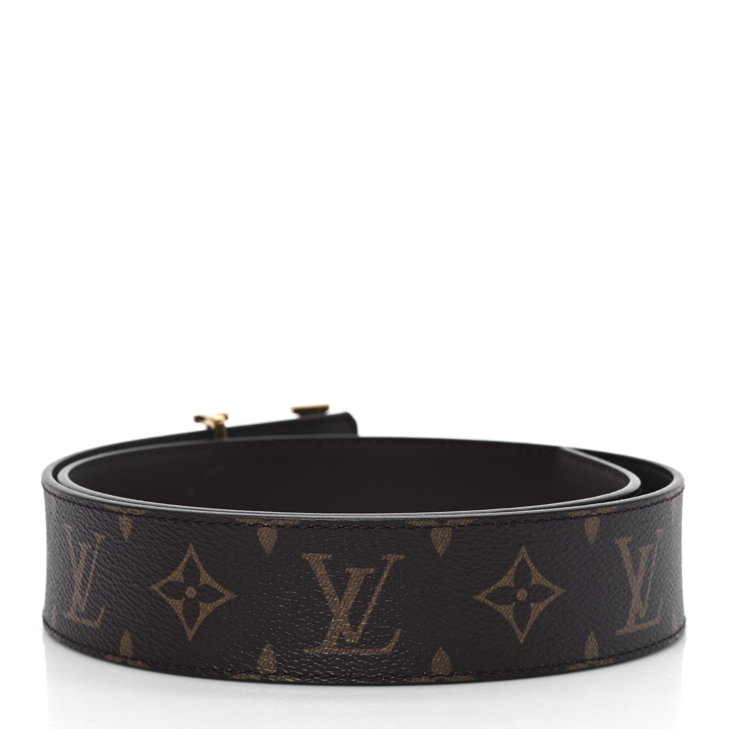 Louis Vuitton Monogram 40mm LV Initiales Belt 80 32 2 of 4