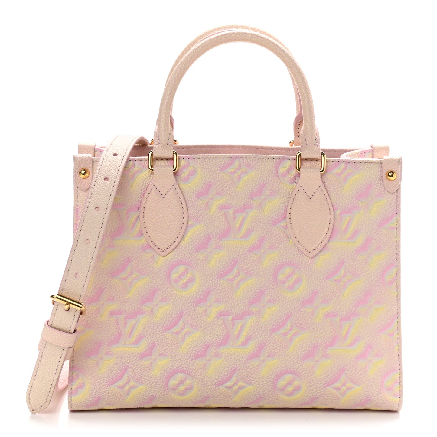 Empreinte Monogram Summer Stardust Onthego PM Pink