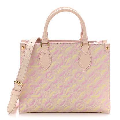 Louis Vuitton Empreinte Monogram Summer Stardust Onthego PM Pink 1 of 9