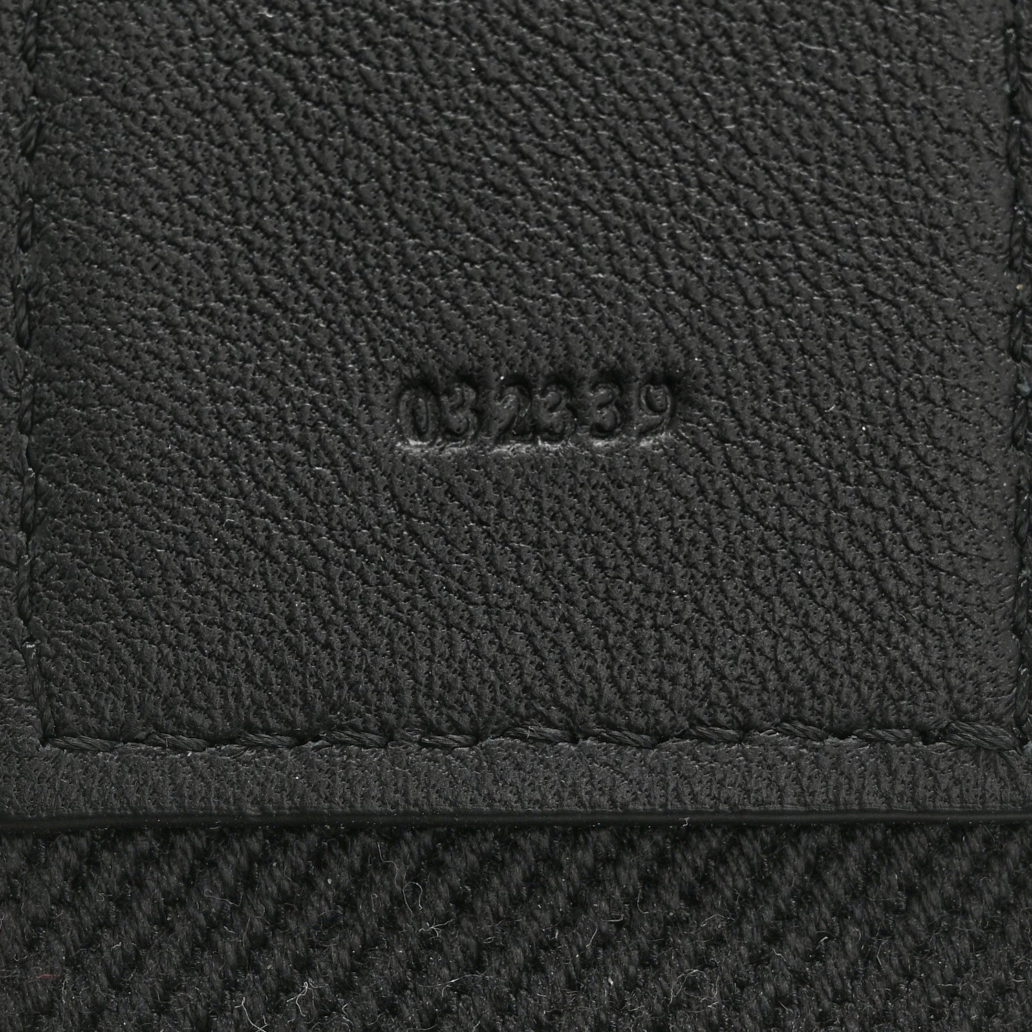 Loewe Calfskin Jacquard Webbing Anagram Strap Black 6 of 10