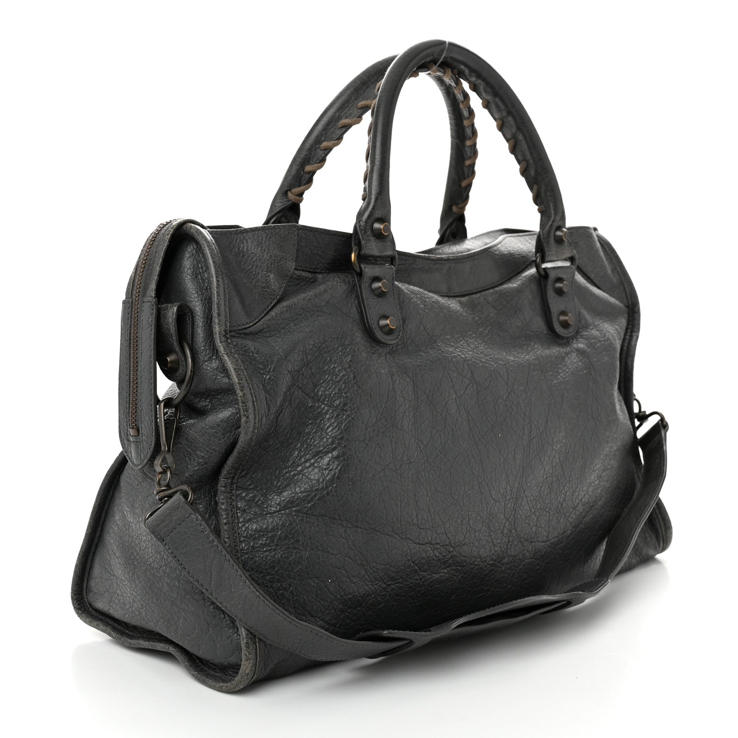 Balenciaga Agneau Classic Hardware City Anthracite 3 of 10