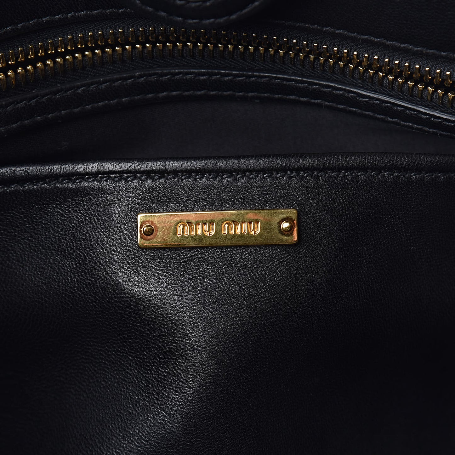 Nappa Matelasse Tote Black