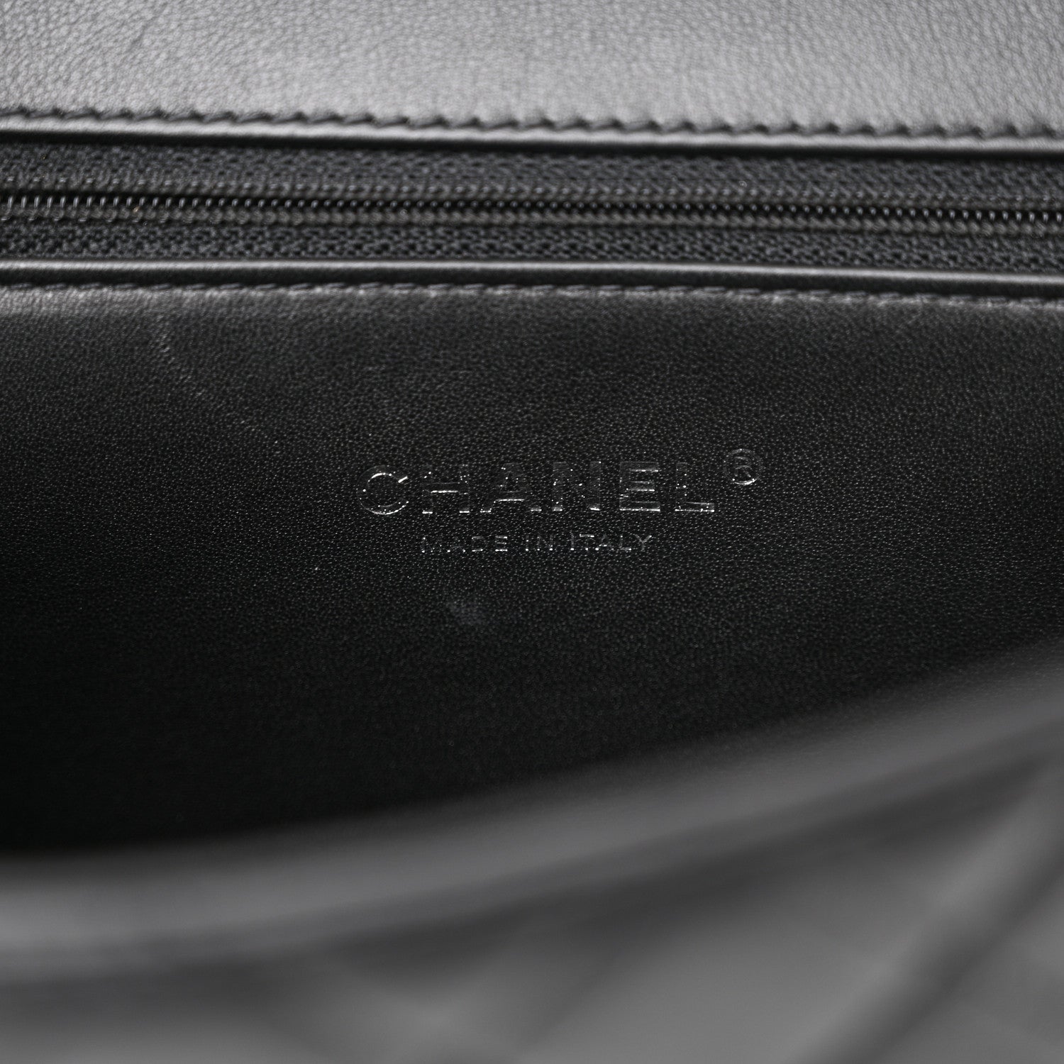 Chanel Lambskin Quilted Medium CC Filigree Flap Black 6 of 11
