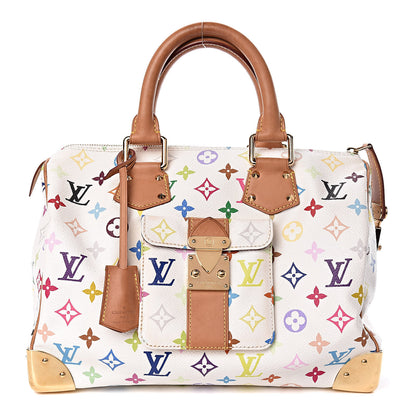 Louis Vuitton Monogram Multicolor Speedy 30 White 1 of 9