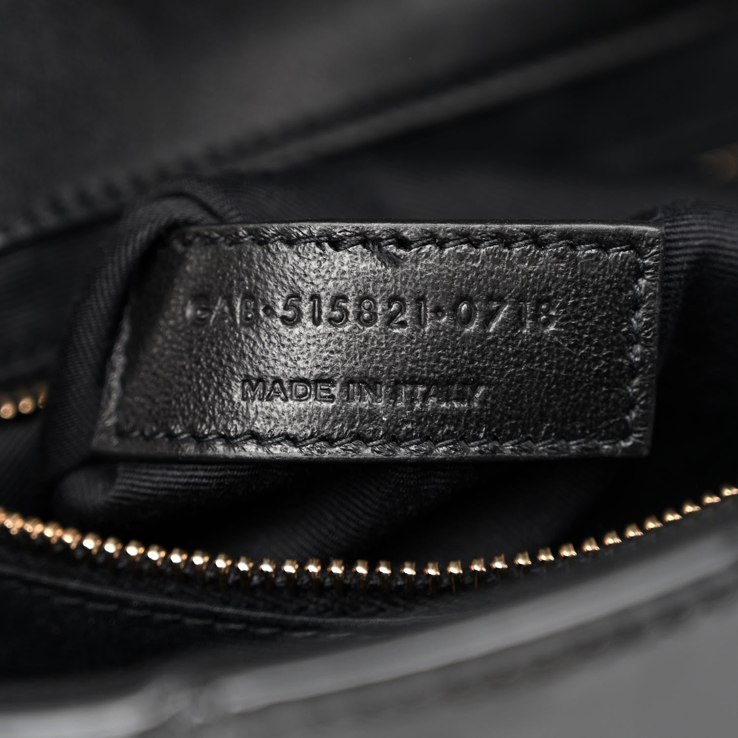 Saint Laurent Patent Patchwork Monogram Medium Jamie Black 7 of 12