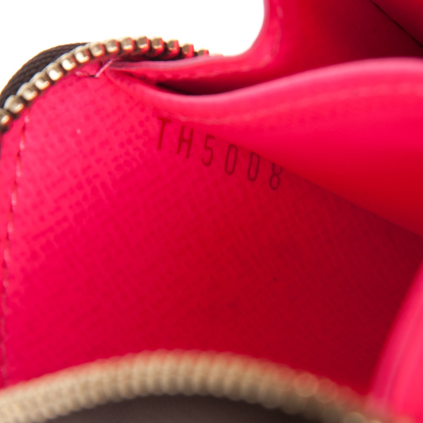 Monogram Graffiti Zippy Coin Purse Fuchsia