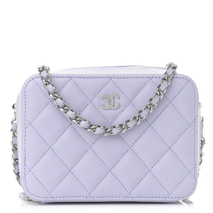 Chanel Caviar Quilted Camera Bag Light Purple 1 of 11