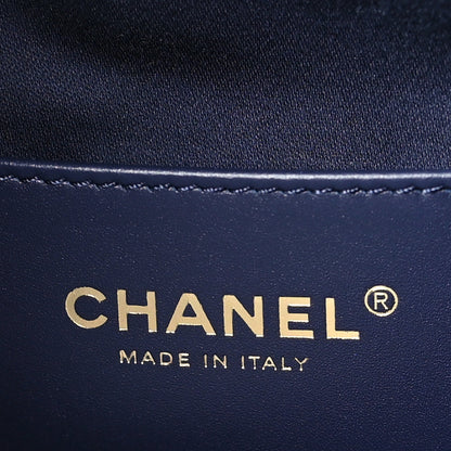 Chanel Caviar Quilted Small Chanel 25 Handbag Dark Navy 6 of 10