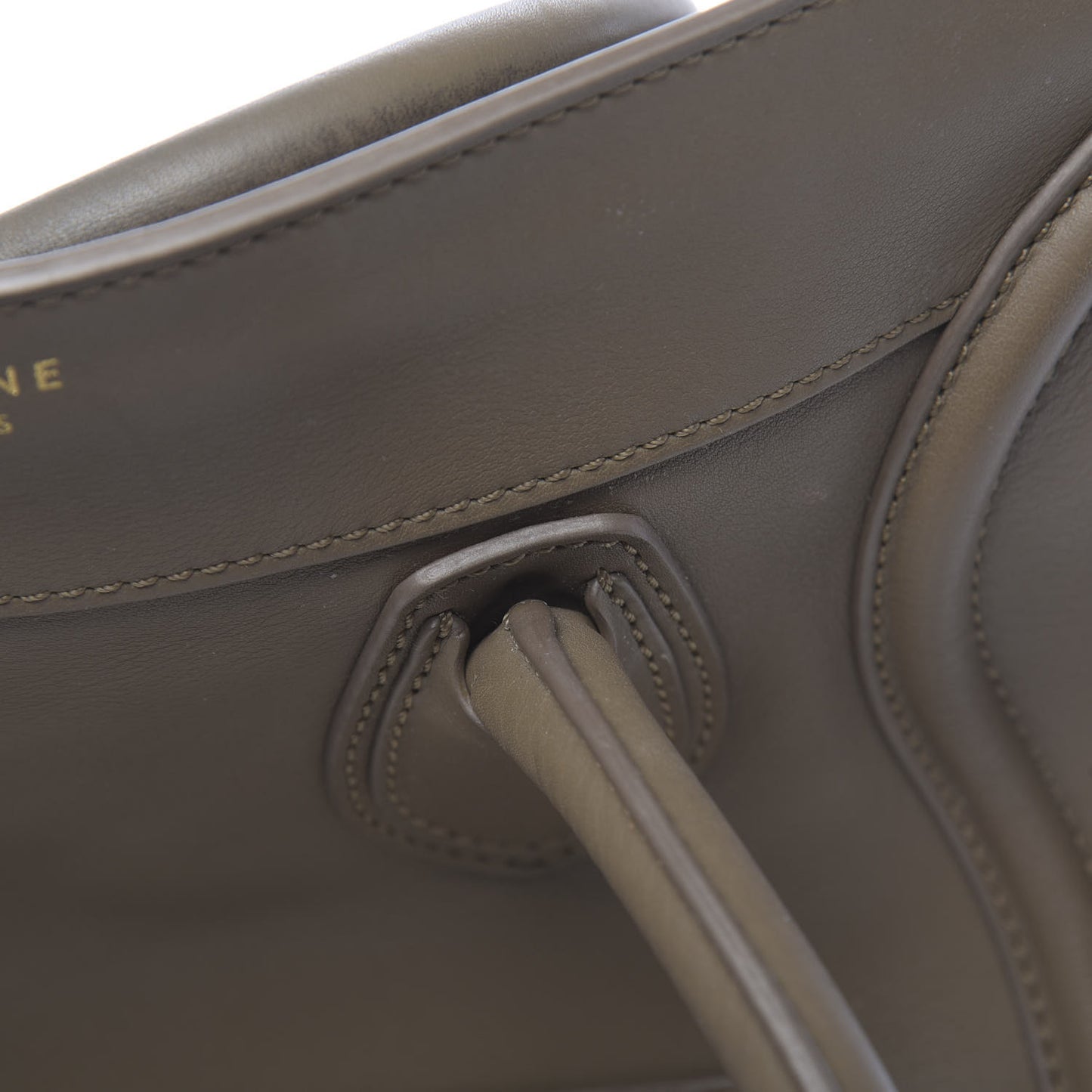 Smooth Calfskin Mini Luggage Souris