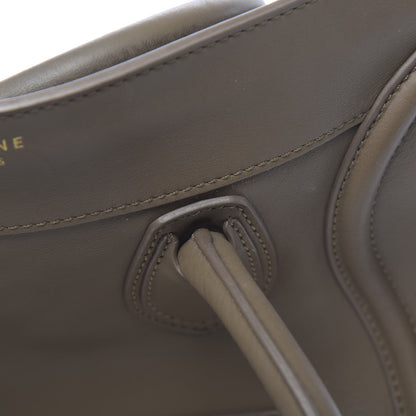 Celine Smooth Calfskin Mini Luggage Souris 12 of 28